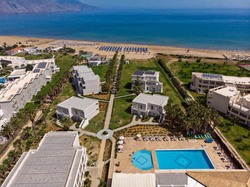 Delfina Tropic Beach Paralia Kourna Zewnętrze zdjęcie