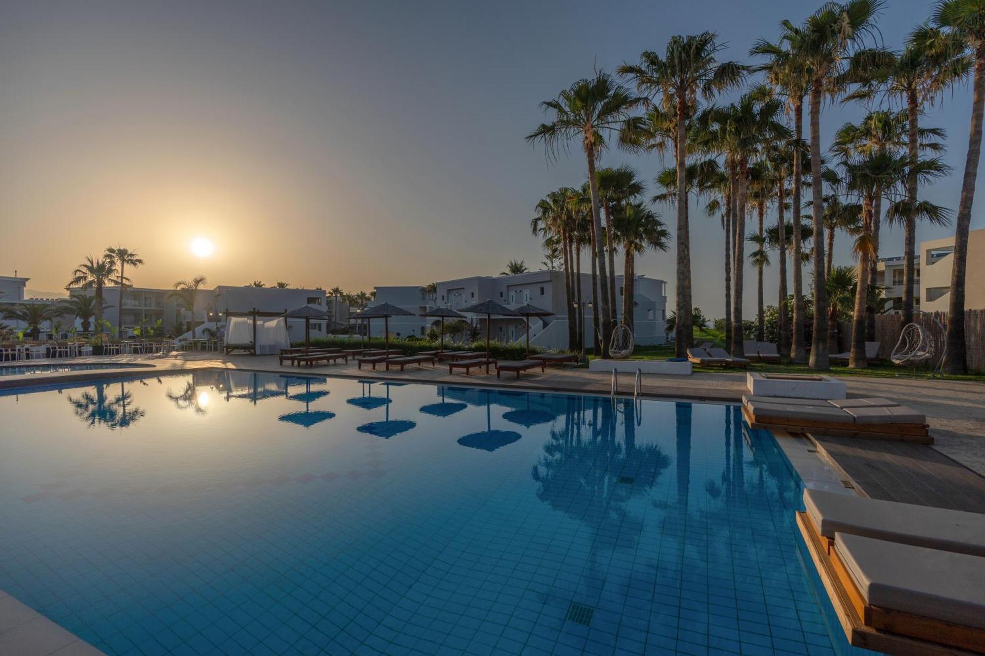 Delfina Tropic Beach Paralia Kourna Zewnętrze zdjęcie